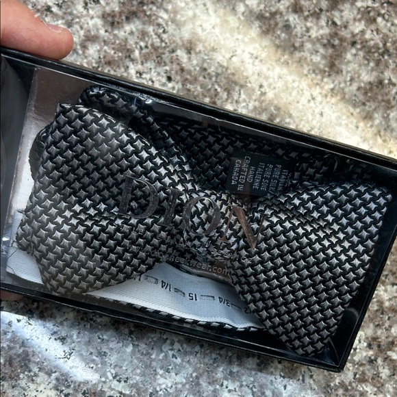 Dion- Other - Black and Gray Men's Bow Tie